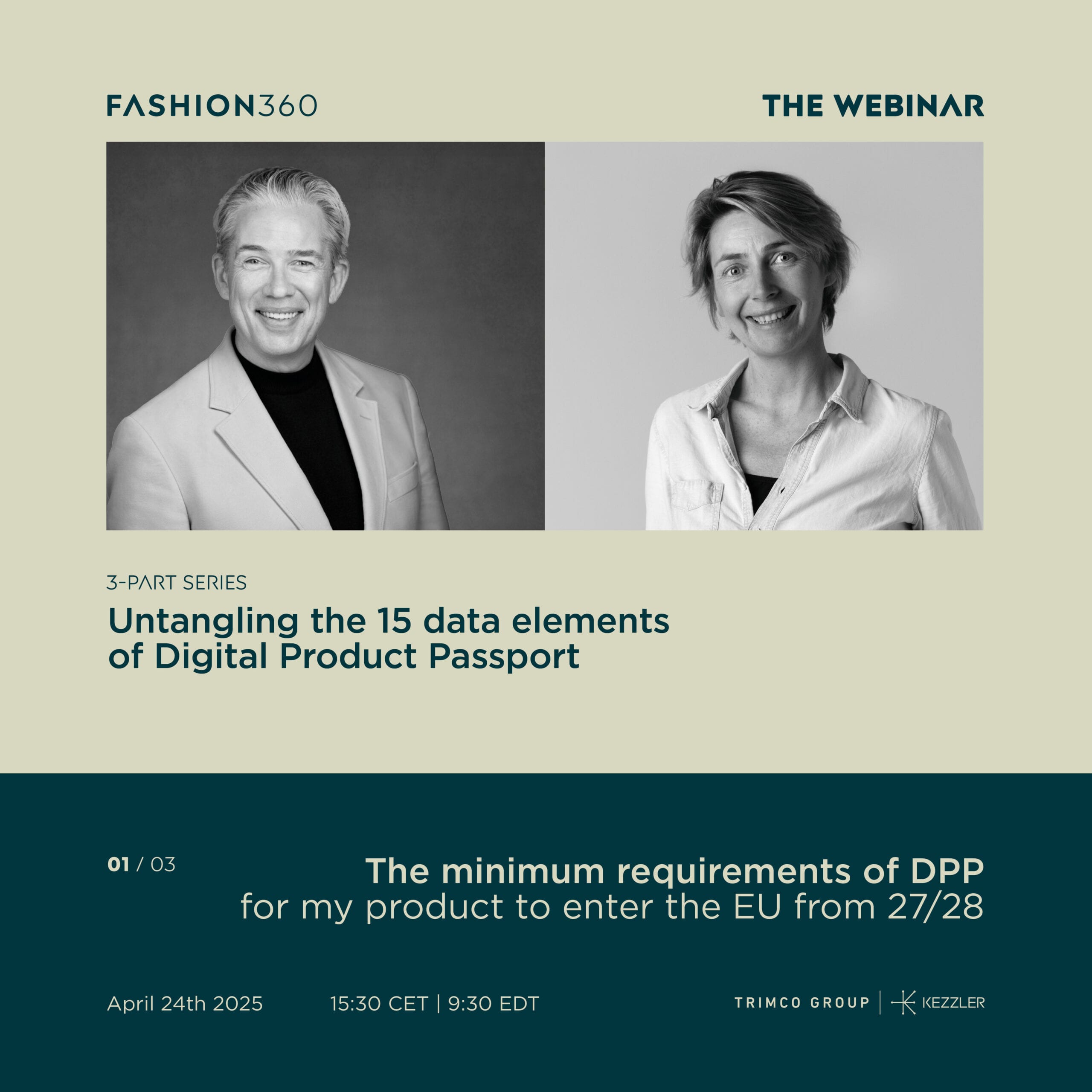 The minimum requirements of DPP for my product to enter the EU from 2027/2028