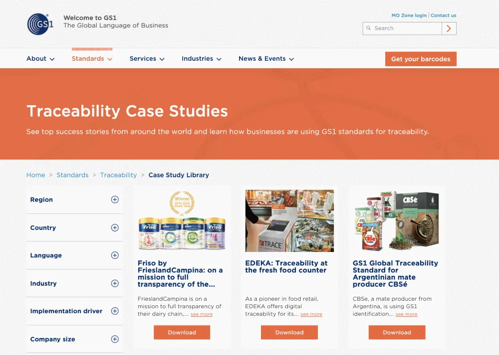 Kezzler GS1 case study