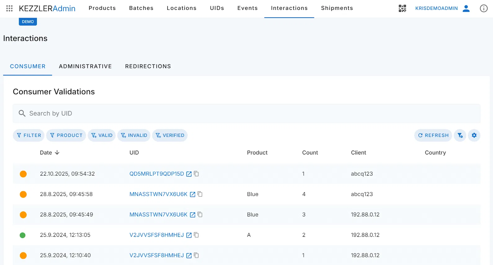 New Platform Experience